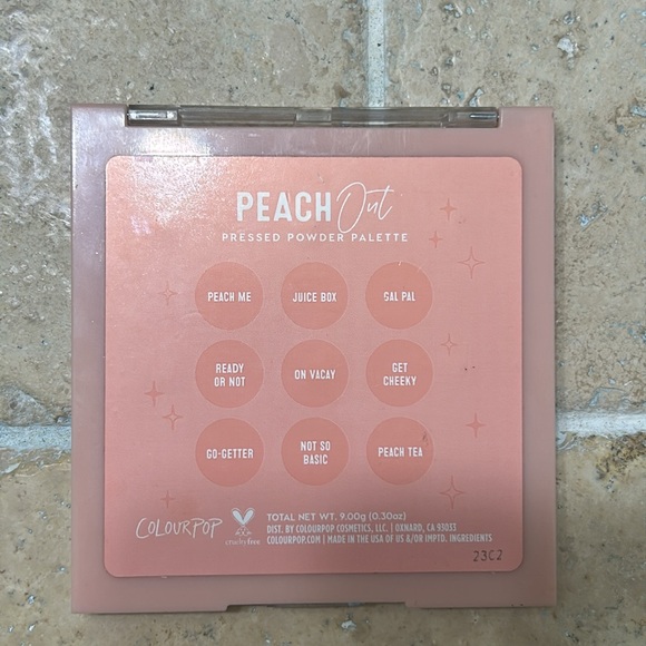 Colourpop Peach Out Palette - Picture 3 of 3